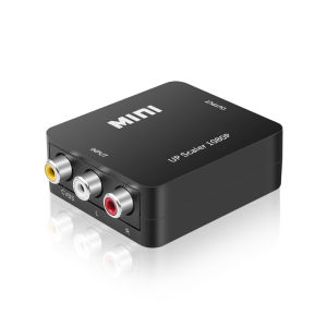 kebidumei | AV to HDMI Converter 1080P HD RCA to HDMI Adapter Converter AV2HDMI AV/CVSB to HDMI-compatible AV to HDMI Switch HD-MI Adapter