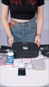 Túi đeo chéo thể thao M.E.N BX5 kèm túi mini chống sốc [DEAL SỐC]