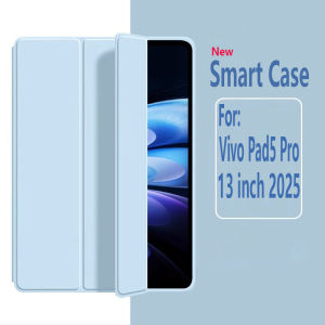 For Vivo Pad 5 Pro 13inch 2025 Case PA2573 Folding Magnetic PU Leaher Stand Soft TPU Back Funda for VIVO Pad5 Pro13"Tablet shell