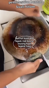 Kitchen Pot Bottom Cleaning Gel Bottom Polishing Kitchen Tools Of The Pot Black Scale penghilang hitam bawah periuk