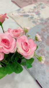 Elzatta KAILA HANANIA MOROCCO: Ukuran 120x120, Motif Plat Emas & Jahitan Tepi Rapi