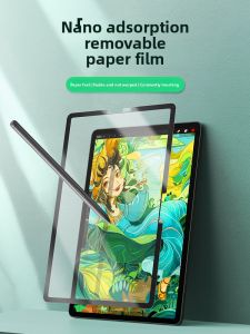 Dux Ducis | Removable Paper-like Film Nano Adhesive Reusable Micro-sand Washable Galaxy Tablet Protector