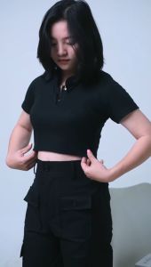 Celana Cargo Wanita Highwaist Premium || Cargo Pants Wanita Terbaru || celana cargo Wanita