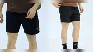 MaleVogue Mens Summer Twill Sweat Shorts - Above The Knee Casual Menswear Lingerie Human