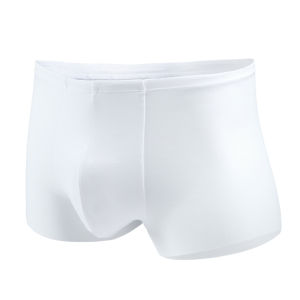 กางเกงบ็อกเซอร์ชายเอวกลางทรงหลวมผ้าโมดอลระดับไฮเอนด์ กางเกงชั้นในสัมผัสกันและกันสำหรับฤดูใบไม้ร่วง/ฤดูหนาว