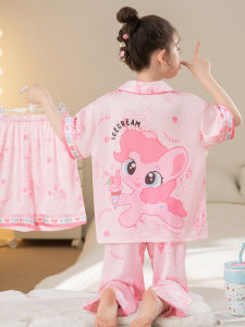 SHAPRA | Ice Silk Breathable Spring/Summer Girls Sleepwear