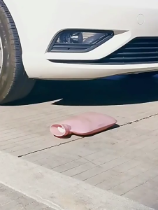 Hot Water Bag Penghangat Perut 1000ml Bahan Tebal Anti Pecah Isi Air Panas Dingin untuk Terapi & Nyaman