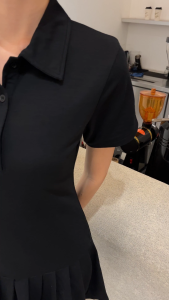 OFEYA - Elio Polo Dress - Ruffle Dress - Dress Wanita