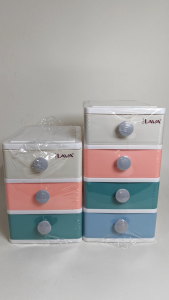 Mini Drawer 3 Layer 4 Layer Mini Storage Box Laci Kecil Mini
