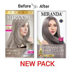 Miranda Permanent Hair Color 30 ml New Packaging -MC16 AS BLONDE
