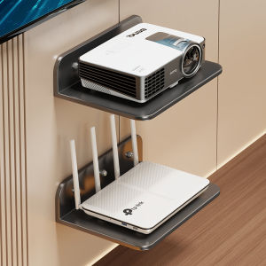 Surveillance Camera and Router No-drill Wall Shelf