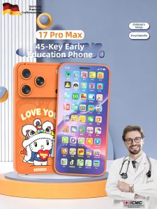Educational Charging Toy Phone for 3-6 Years Old