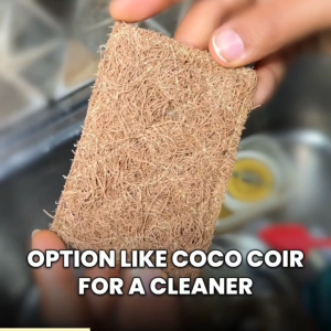 Coconut Coir Scrub for Dishwashing - ECO FRIENDLY PRODUCT - 3pcs per pack