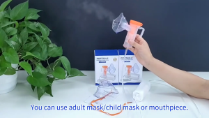 COD Alat Nebulizer Uap Portable Anak Bayi Dewasa Batuk Pilek Sesak Nafas Asma Compressor Cas Ulang