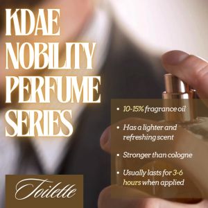 KDAE Nobility Series Perfume Eau de Toilette 50 ml: Aromatic Scent for Men