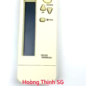 Điều khiển điều hòa DAIKIN Mã 02 nắp bật remote máy lạnh DAIKIN - Tặng kèm pin - T&U Remote