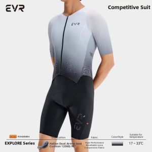 evr | Double Arrow Mens Summer Competitive Breathable Quick Dry Cycling Suit