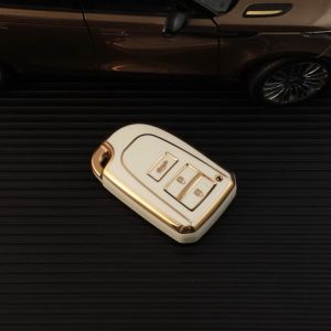 23 nút - Bao Da Ốp Bảo Vệ Vỏ Bọc Chìa Khóa Thông Minh Cho Xe Toyota Atis Yaris Vios Innova Mẫu Cũ