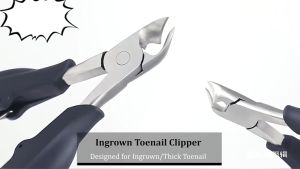Stainless Steel Toenail Clippers / Pedicure Nail Cutters Perfect  For Thick & Ingrown Toenails / Manicure Nail Clippers