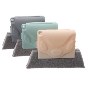 Multi-purpose scrubbing brush แปรงขัดรางหน้าต่าง แปรงขัดซอกต่างๆ ขนาดเหมาะมือใช้งานง่าย ทำความสะอาดง่าย ทำมาจากพลาสติกเกรดดี