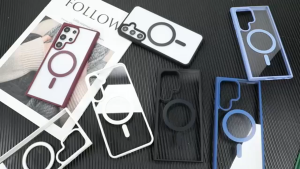 🇹🇭THSO เคส ซัมซุง เคสแม่เหล็ก เคสsamsung Magsafe สำหรับ Samsung Galaxys25 s24 s23 s22 s21 Ultra Plus วัสดุอะครีลิคเปลือก HD ไม่ติดรอยนิ้วมือ เคสหลัง แบบแข็งกันตก