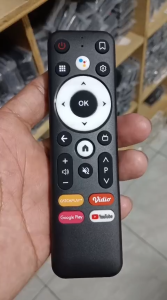 Remote Remot XL HOME/TV BOX ANDROID AKARI AX810/ADVAN AT01 dengen Voice Google ORIGINAL