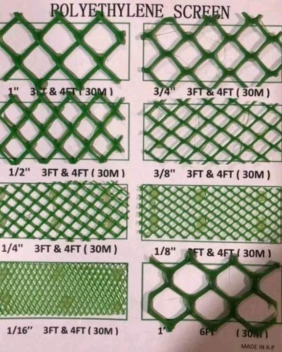 Plastic Screen Plastic Green Screen for Chicken Screen Polyethylene ...