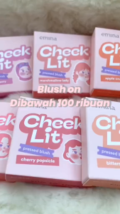 Emina Cheek Lit Pressed Blush 3.5 Gr - Blush On Emina - Perona Pipi - Virgo Shoop