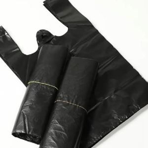 100pcs Black Trash Bags Garbage Bags for Office Kitchen Bedroom Waste Bin Portable Thickened Waste Bas Household Cleaning