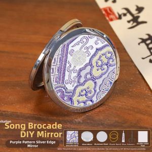 XIAOXIONGERBAN | DIY Song Brocade Portable Folding Chinese Style Mirror Kit
