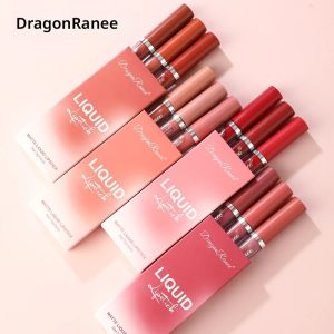 3PCS Matte Lip GLOSS Set Liquid ลิปสติก Moisturizing 24 ชั่วโมงกันน้ํา Long Lasting Lip Tint คราบเกาหลีแต่งหน้าผู้หญิง