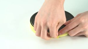 VHOIC 1pc 3M or 5M Tape Window Door Rubber Seal Strip Sound proof Weather Proof Bottom Gap Filler Home Improvement Sound insulation Window Door Weather Stripping Hardware Foam Sponge Rubber Strip Tape Single Sided Adhesive Seal Strip