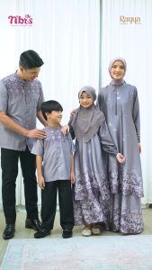 SARIMBIT NIBRAS KALDIA PURPLE TERBARU 2026 GAMIS & KOKO KELUARGA LEBARAN REUNI KEKINIAN TERMURAHH
