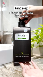 Dầu gội Kerasys Scalp Care 550ml giúp làm sạch gàu còn có tác dụng thúc đẩy lưu thông tuần hoàn máu và mái tóc bóng khỏe tự nhiên