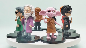 (NEW 2026) Mô Hình Harry Potter Chibi Siêu Cute | Figure Nhân Vật Phù Thủy Kèm Lomo Card