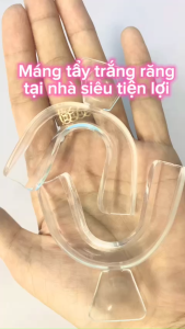 Máng Tẩy Trắng Răng Tại Nhà Khay Tẩy Trắng Răng Tuỳ Chỉnh Tại Nhà Máng Nha Khoa Dùng Với Gel Tẩy Trắng Răng