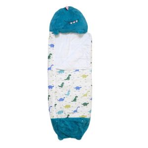 Kids Cartoon Sleepsacks Childrens Sleeping Bag With Pillow Plush Doll Pillow Boys Girls Baby Animal Sleep Sack For Birthday