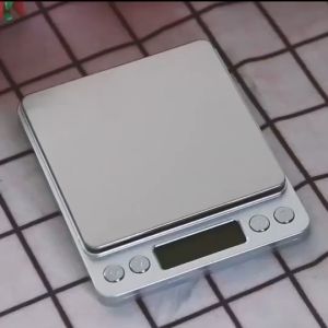 Kitchen Food Weighing Scale Weight 3kg/0.1g Scale Weight Grams Weighing scale for food with 2 Trays With Battery