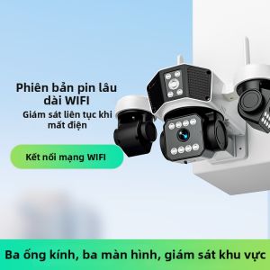 Marlboze | Camera Giám Sát Không Dây WiFi HD Góc Nhìn 360 Độ Không Góc Mất Tầm Nhìn Đêm Truy Cập Từ Xa