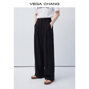 VEGA CHANG | Quần Đơn Giản Mới Màu Xám Thông Minh Cho Công Việc