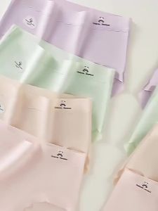 YUNASHA | Youth Girls Cotton Antimicrobial Long Crotch Triangle Panties