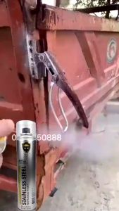 Cat Semprot Chrome Pilox Spray Paint Anti Karat Warna 350 ML Stainless