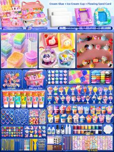 Colored Air Dry Clay Kit Tools Supplies