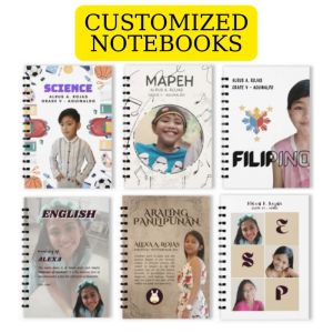 ARGEM Customized Personalized Notebooks for Writing Composition and Intermediate