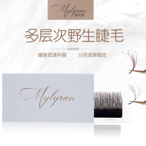 Wild Lashes with 5D Multi-layered Camellia Manga Style for Beauty Salons Professional Eyelash Extension Tools by Mylyran