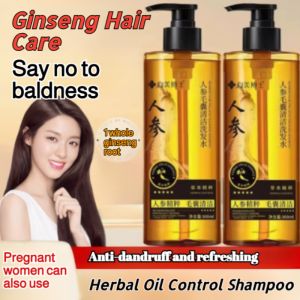 ✅Buy 1 Get 1 Free 🔥Ginseng Root Cleansing Shampoo Hair Growth Accelerator Shampoo Hair Loss Prevention Baldness Treatment Nourishes Hair 人参护发洗发水