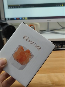 SLI โคมไฟตั้งโต๊ะเกลือหิมาลัยธรรมชาติห้องนอน Cafe Bar วันเกิด Christmas Party ตกแต่ง Led Lava