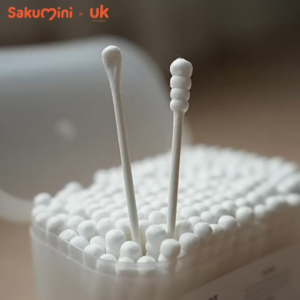 SAKUMINI Cotton Bud Korek Kuping Bayi 2in1 / Pembersih Telinga Bayi Anak Earpick Saku Mini BANDUNG