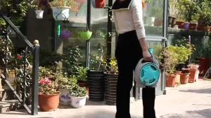 16m Garden Water Hose Wall Mounted Hose Reel Gun Retractable Garden  Hose Lightweight Portable Hose Reels Multifunction Hose