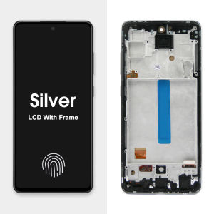 AMOLED A52 Screen for Samsung Galaxy A52 A525F 525F/DS Lcd Display Touch Screen with Frame Digitizer Assembly for Samsung A52 4G